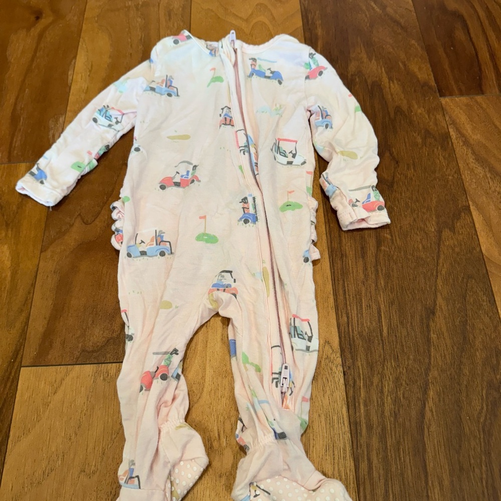 Angel Dear Pink Footie